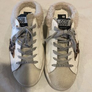 Golden goose slip on sneakers with Sherpa. size 38
